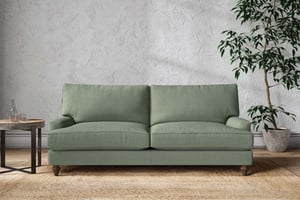 nkuku Marri Large Sofa | Make To Order | Brera Linen Jade | No Colour