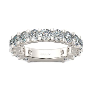 Jeulia Bar Setting Sterling Silver Women's Band