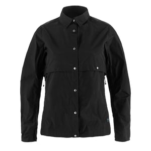 Fjallraven Womens Hoja Rider's Wind Jacket Black