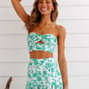 RUNAWAY Ayla Crop Top Green