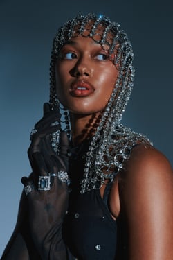 AKIRA Queen Sh*t Bling Headpiece