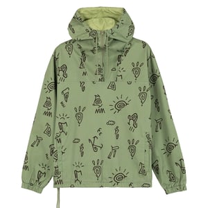 Hikerdelic Petroglyph Conway Smock Jacket Khaki