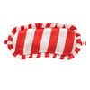 Frill Eye Mask Satin Red Stripe - Default Title
