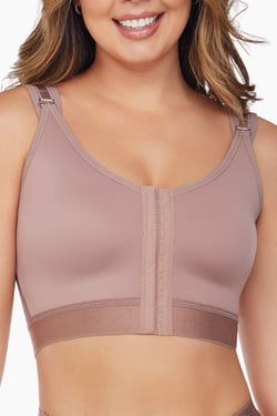 BRAEEZ Smart Support Bra - Cocoa / 2XL