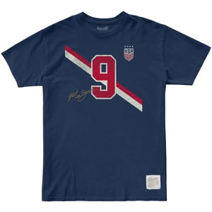 Men's Original Retro Brand USWNT Vintage Swanson Navy Tee / 2X