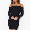 Enduring Legacy Mini Dress Black