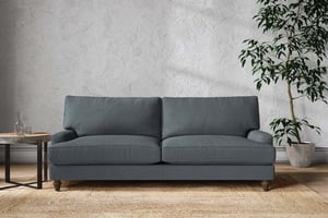 nkuku Marri Sofa | Make To Order | Grand | Brera Linen Dusk