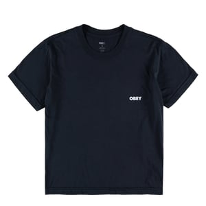Obey Womens Visual Studios Tee Black
