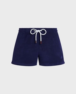 Vilebrequin - Women Terry Shorts Solid - Shorty - Liona - Blue - Size M