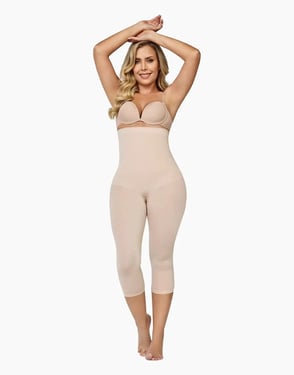 Capri Leggings Comfort Evolution - Nude / 3XL