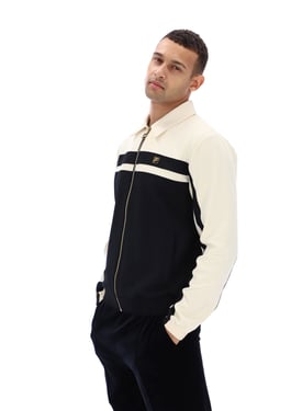 Bill Track Jacket With Gold Trims - 3XL