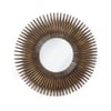 Rolling Pin Wood Mirror   Natural