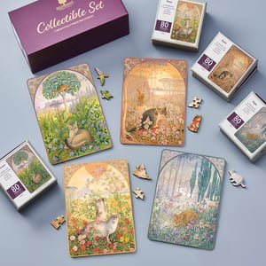 Floral Cats - Collectible Gift Set_Y4CP
