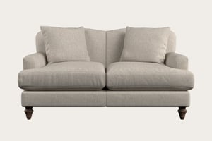 nkuku Deni Small Sofa | Make To Order | Brera Linen Natural