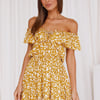 Open Secrets Dress Yellow