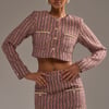 AKIRA Truth Or Dare Tweed Blazer | Size Medium