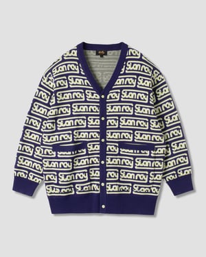 Knitted Cardigan (Moto Repeat) - XXL