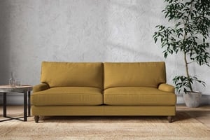 nkuku Marri Sofa | Make To Order | Grand | Recycled Cotton Ochre