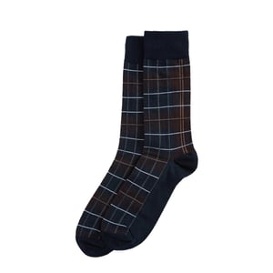 Barbour Blyth Socks Midnight Oak Tartan