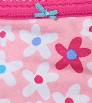 Fun Prints Girls Brief Underwear 3 Pack