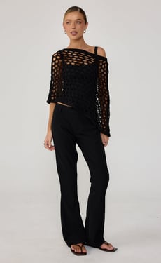 Halona Top (Black) - M
