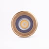 Minch IP67 LED deck light in antique brass