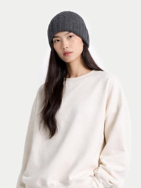 Unisex Beanie - One Size / charcoal / AK173-0075/0000