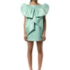 SATIN BOW DRESS - S