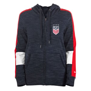 Women's New Era USWNT Space Dye Hooded Jacket / L