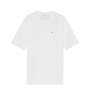 NN07 Adam Casual Logo Pima T-shirt White