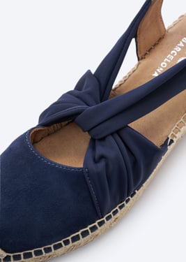 Morisca Suede Espadrille Wedges