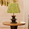 Yuri table lamp in deep brownish black