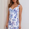 Sunsets With You Mini Dress Blue