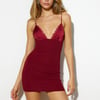 Lovers Night Mini Dress WINE