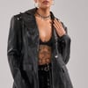 AKIRA For The Drama Croc Blazer | Black | Size Large
