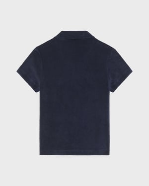 Vilebrequin - Boys Terry Polo Embroidered Turtle - Polo - Gill - Blue - Size 14