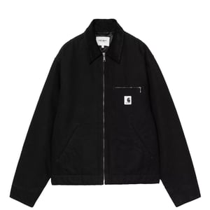 Carhartt WIP Womens OG Detroit Jacket Black / Black Rinsed