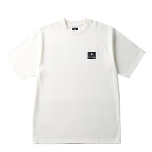 Snow Peak Standard Square Logo T-Shirt Off White