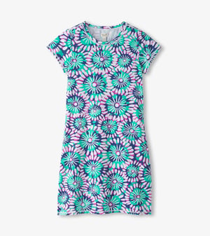 Women's Sundial Mandala T-Shirt Dress