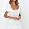 Something Borrowed Dress White