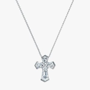 Unity Cross Diamond Necklace - 1.50 CT