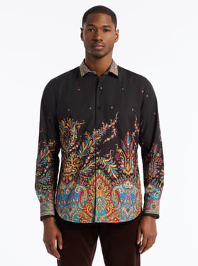 Robert Graham Limited Edition The Taj Mahal Long Sleeve Button Down Shirt