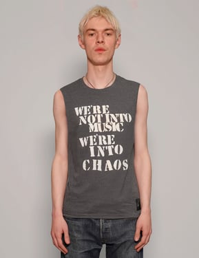 We're into Chaos' Vest in Grey