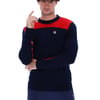 Josh Colour Block Crew Sweatshirt - XL