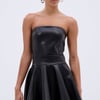 AKIRA Val PU Mini Dress | Black | Size 1X