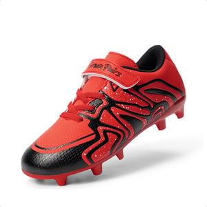 DREAM PAIRS Kids Mesh Covered EVA Insole Soccer Shoes