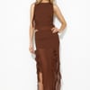 LIONESS Rendezvous Skirt Chocolate