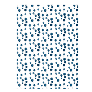 B Is For Blueberry Indigo Wallpaper