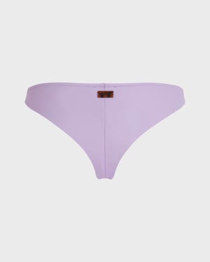 Vilebrequin - Women Tanga Bikini Bottom Solid - Swimwear - Fraz - Purple - Size L