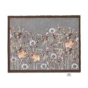 Field Mice 1 Washable Doormat - 65x85cm